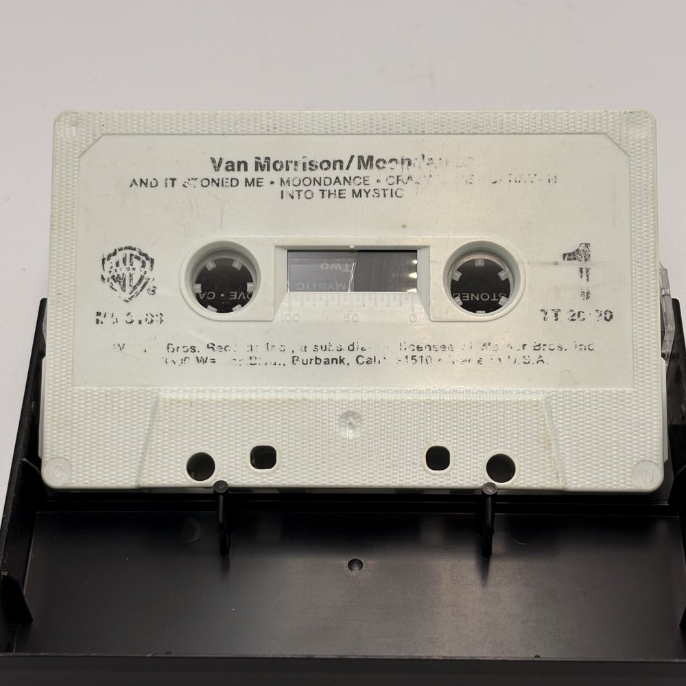 Van Morrison Moondance Cassette Tape Classic Rock‎ 1970 It Stoned Me Crazy Love - Picture 3 of 9
